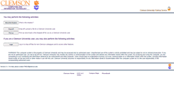 Desktop Screenshot of filedrop.clemson.edu